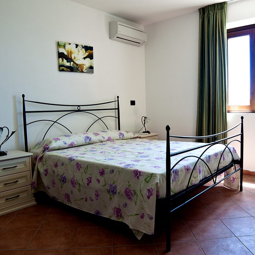 Camera da letto App5 e App6 (Letto matrimoniale e letto singolo)